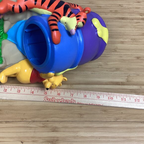 Vintage Disney Winnie the Pooh & Tigger Too Honey Pot Paper Cup Holder Dispense - Picture 9 of 10